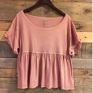 Free People Peplum Top